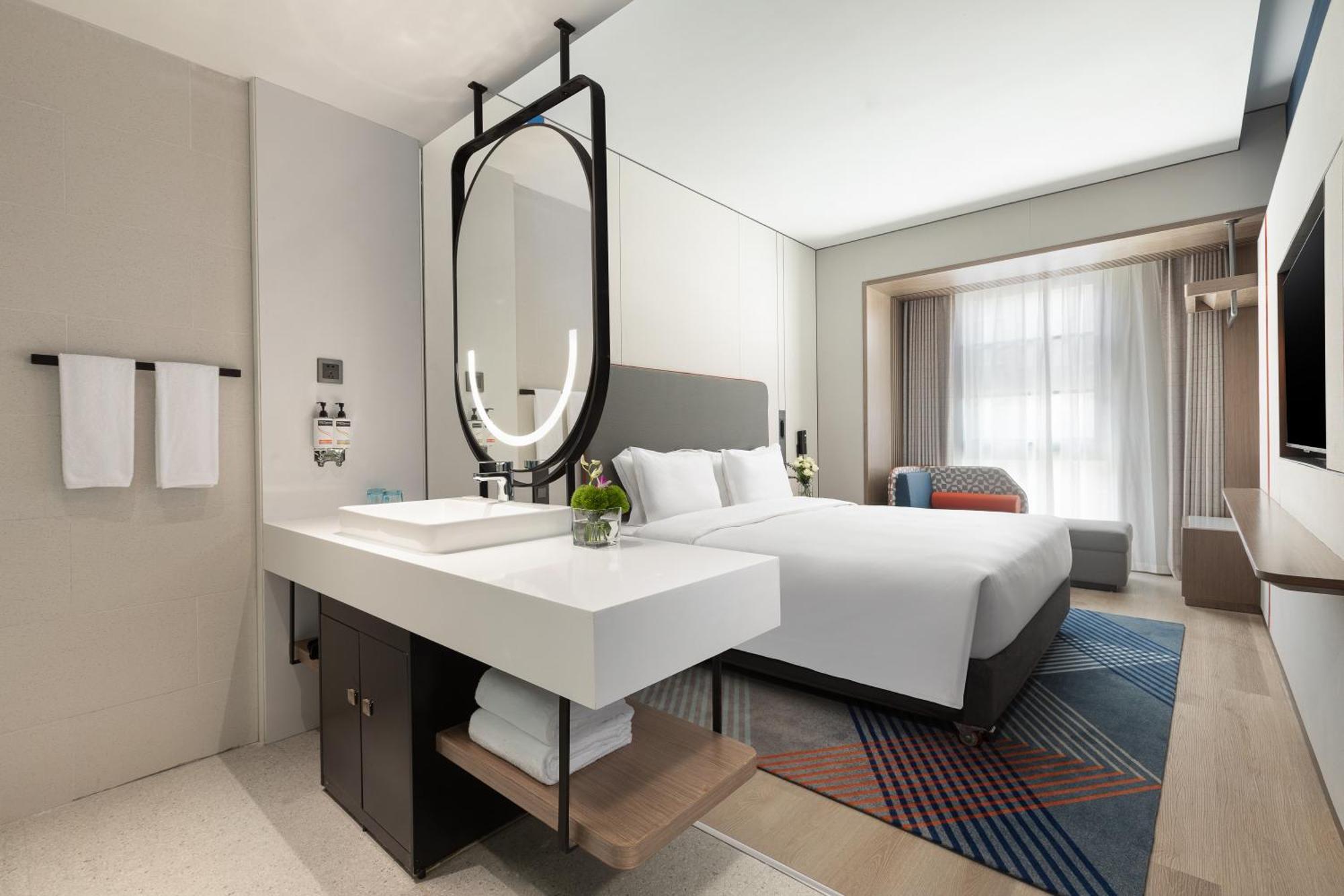 Holiday Inn Express Changfeng Park Sanghaj Kültér fotó