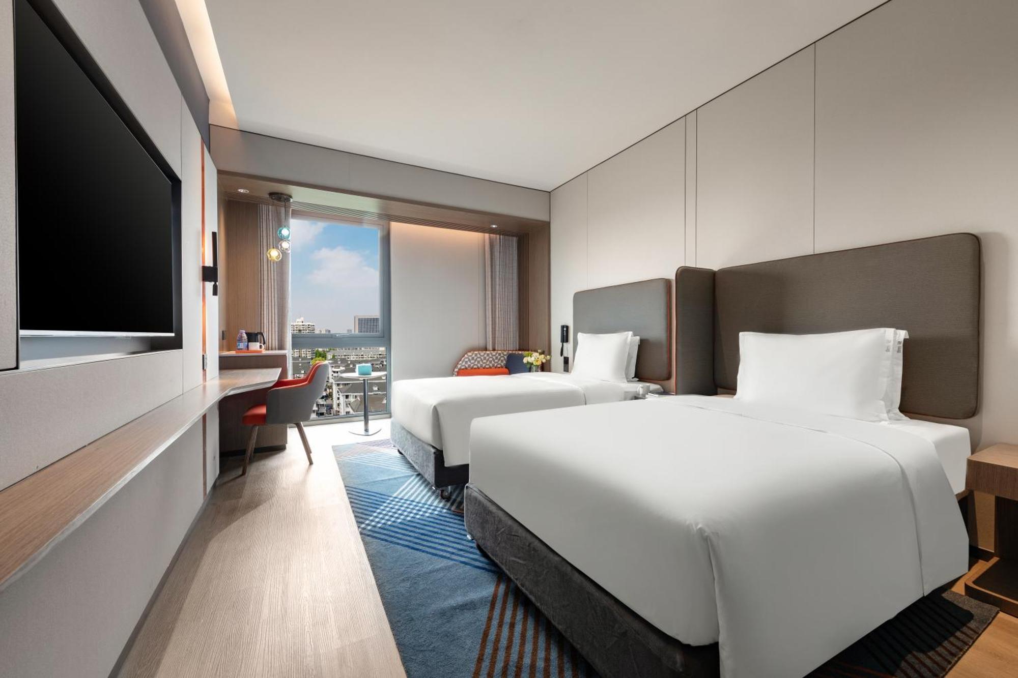 Holiday Inn Express Changfeng Park Sanghaj Kültér fotó